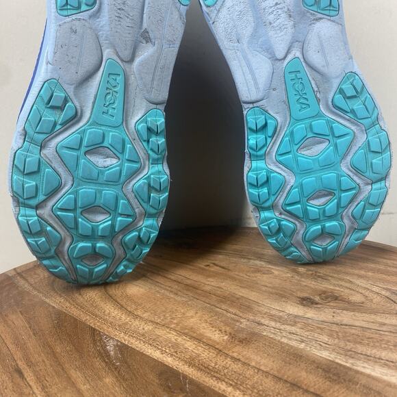 Hoka One One Challenger ATR 7 Bellwether Blue Womens Size 9.5B Running Shoes - Picture 9 of 13